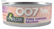  [HARLOW BLEND] 猫用 无谷物主食罐 鲔鱼鲑鱼高汤全猫湿粮 Tuna In Gravy Topping Salmon Adult Cat Wet Food 80g 