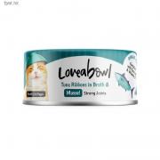  [Loveabowl] 猫用 强关吞拿鱼青口配方全猫湿粮 Tuna Ribbons in Broth with Mussel Cat Canned 70g 