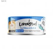 [Loveabowl] 猫用 护心吞拿鱼鲈鱼配方全猫湿粮 Tuna Ribbons in Broth with Barramundi Cat Canned 70g 