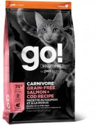  [go! SOLUTIONS] Feline SKIN+COAT CARE SALMON RECIPE Cat Dry Food 16lbs 